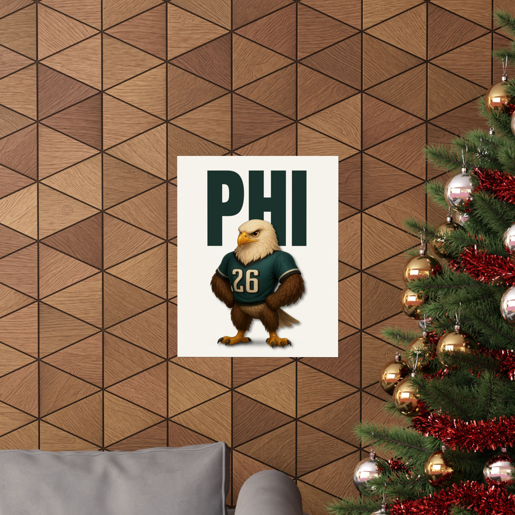 PHI Football Sports Wall Art (