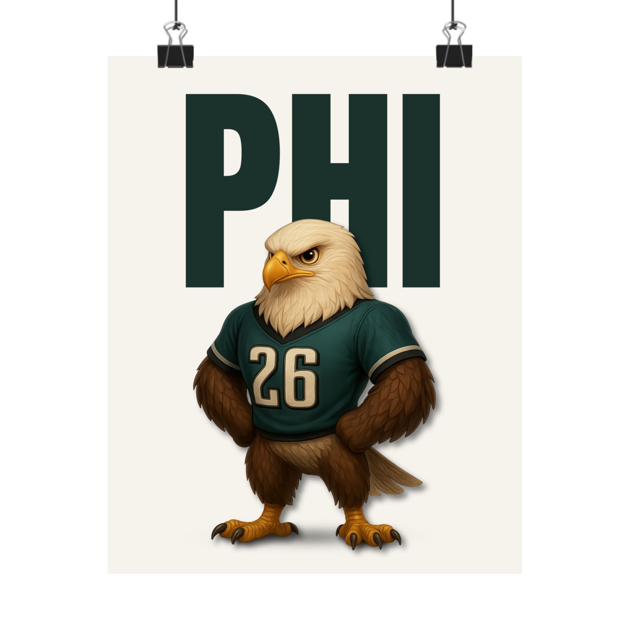 PHI Football Sports Wall Art (