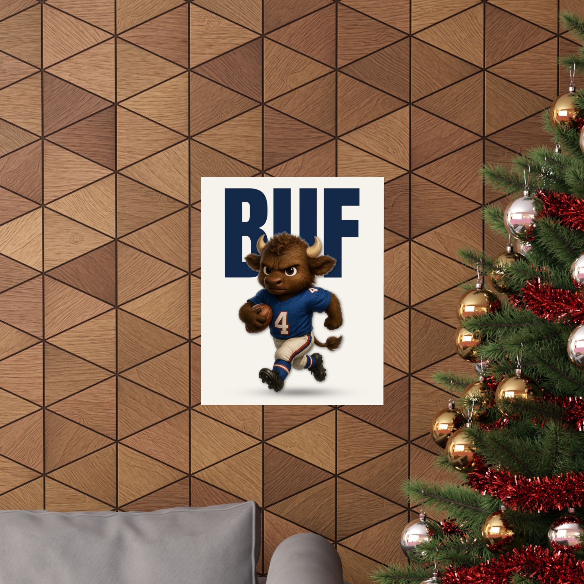 Buffalo Football Poster