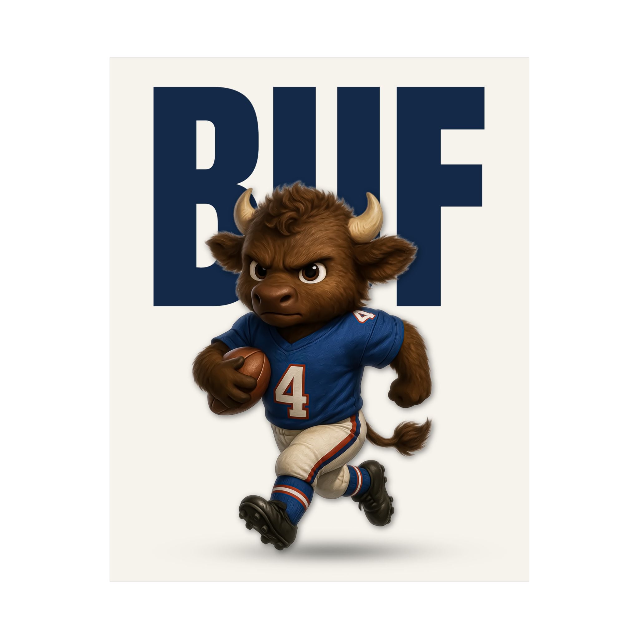 Buffalo Football Poster