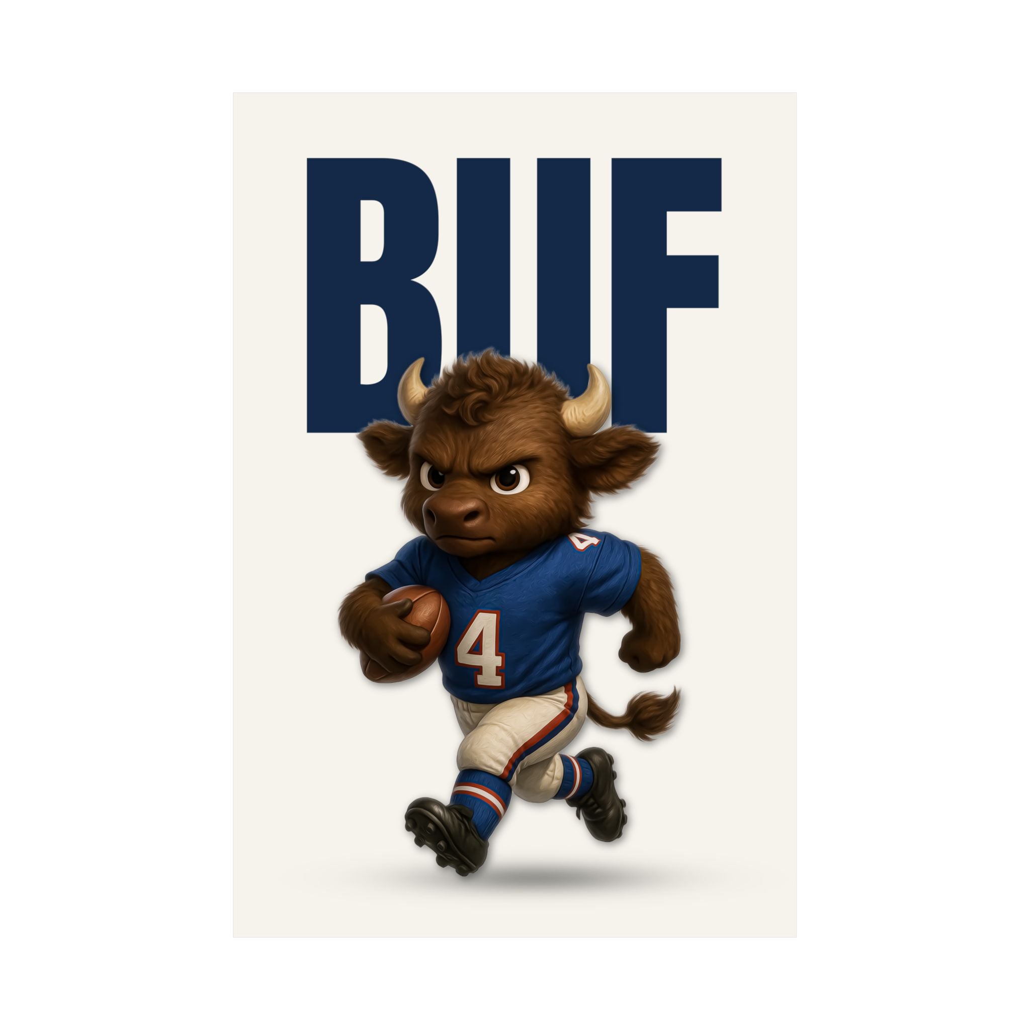 Buffalo Football Poster