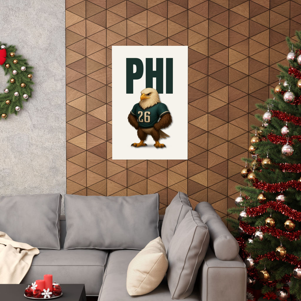 PHI Football Sports Wall Art (