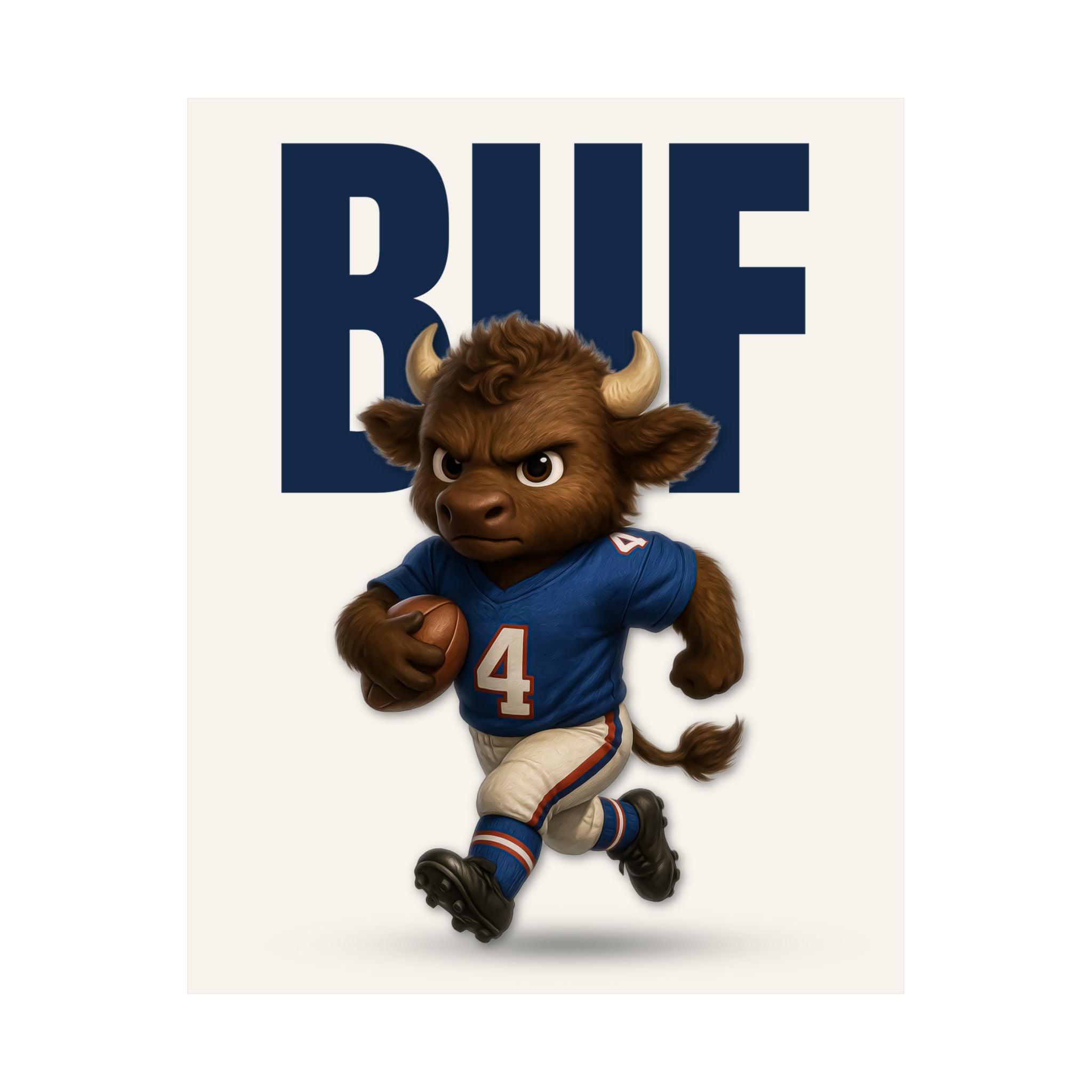Buffalo Football Poster