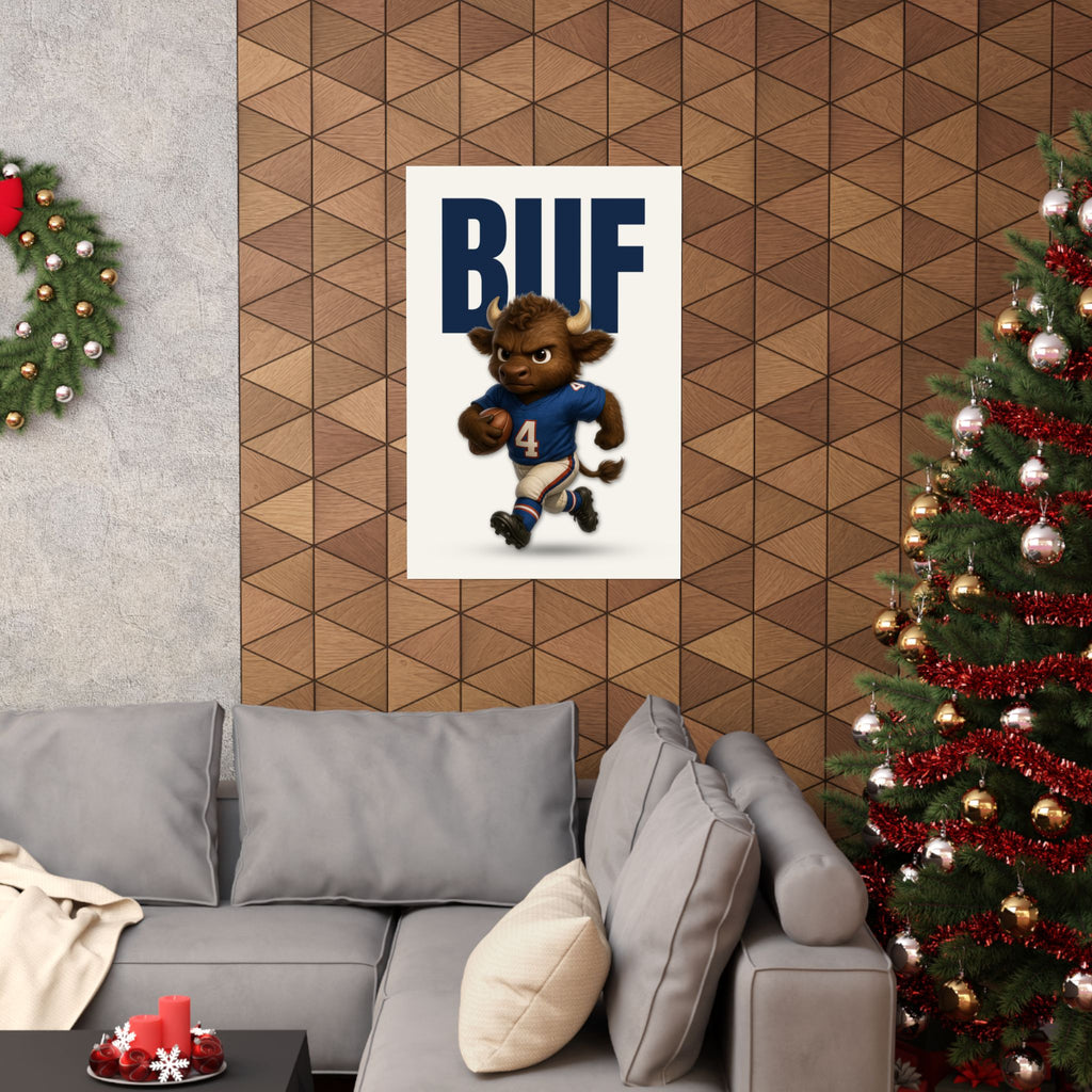 Buffalo Football Poster