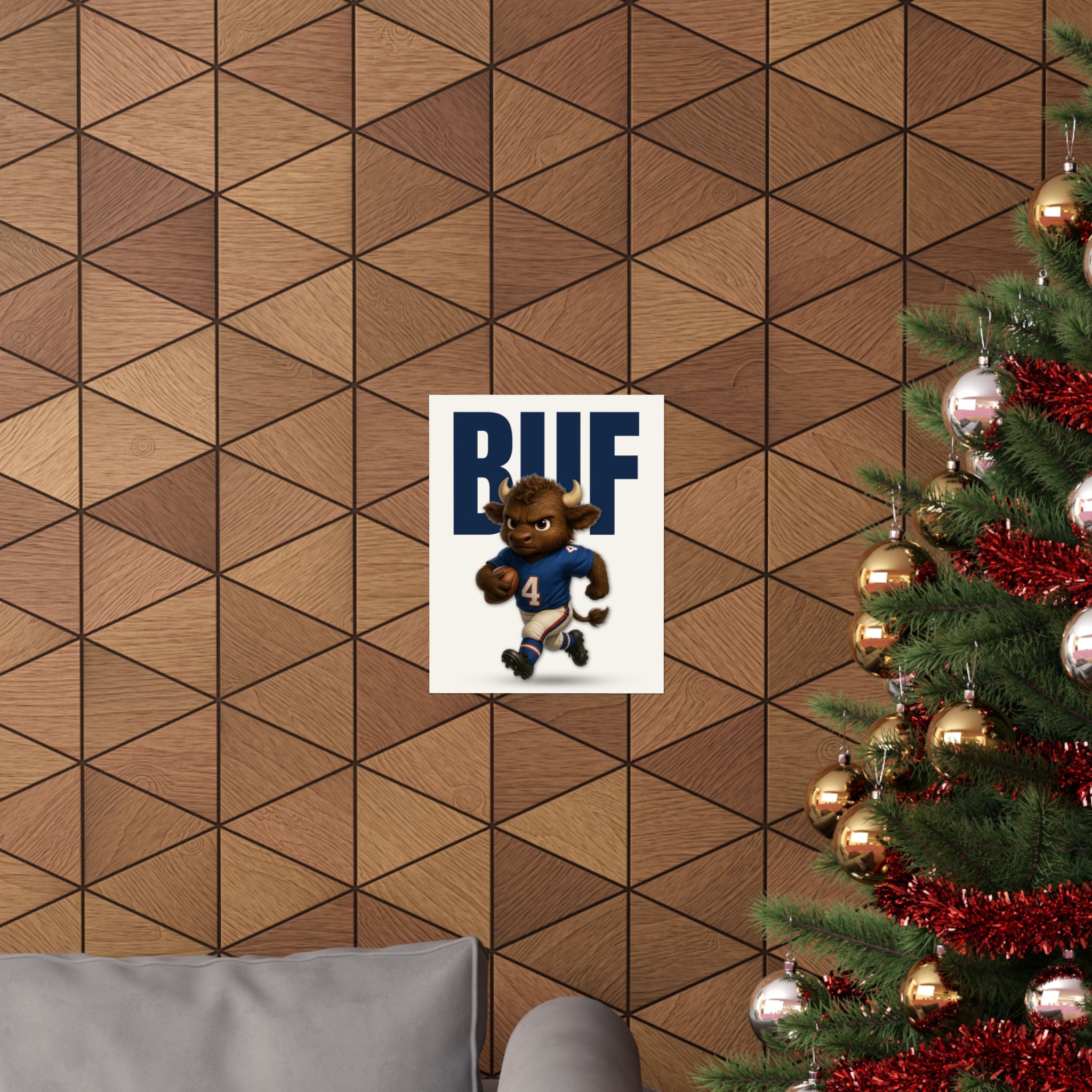 Buffalo Football Poster