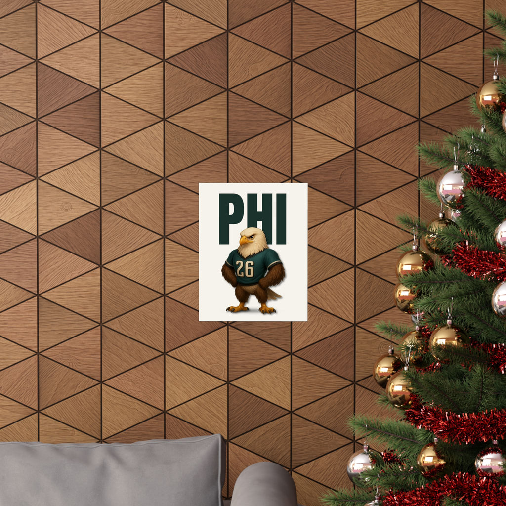PHI Football Sports Wall Art (