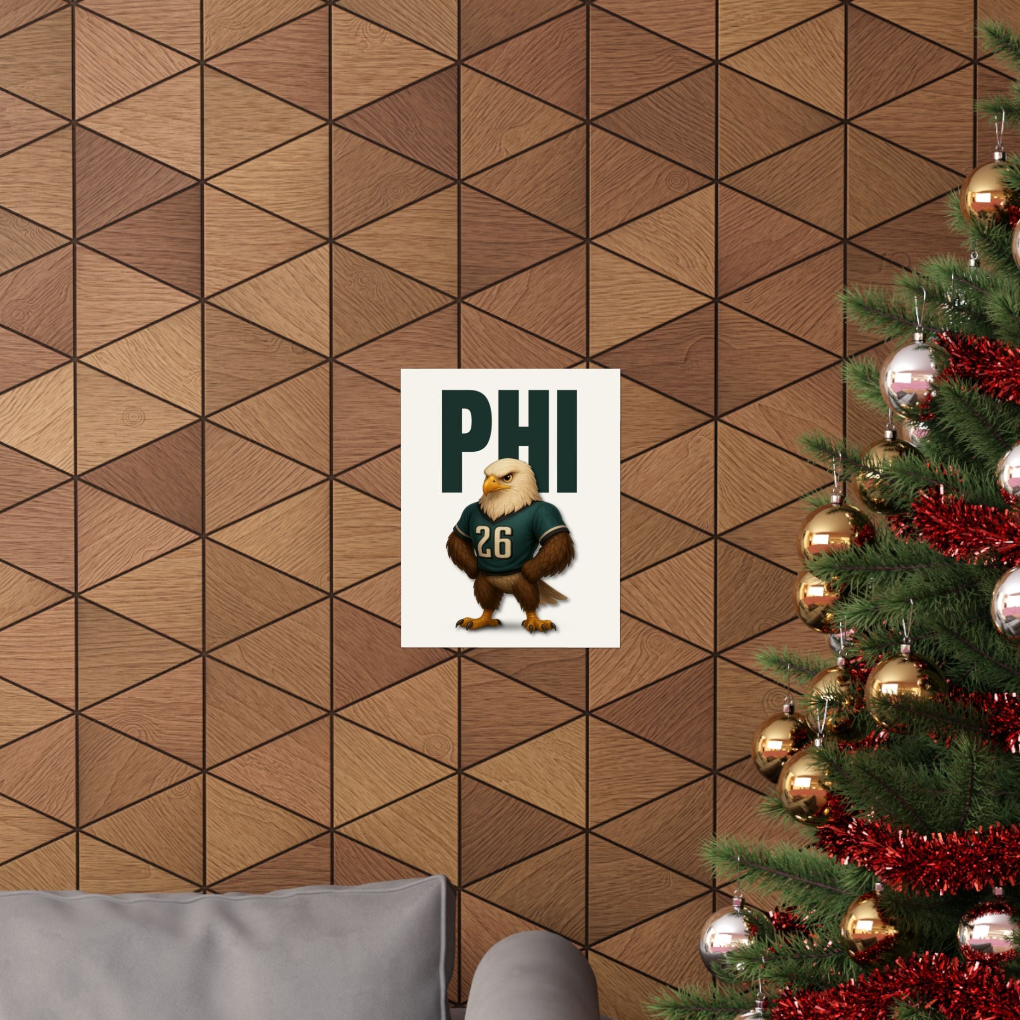 PHI Football Sports Wall Art (
