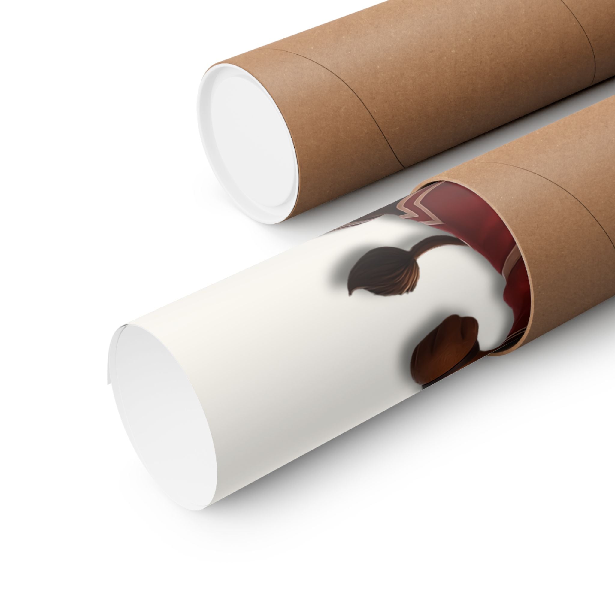 Cute Basketball Bull Matte Vertical Poster