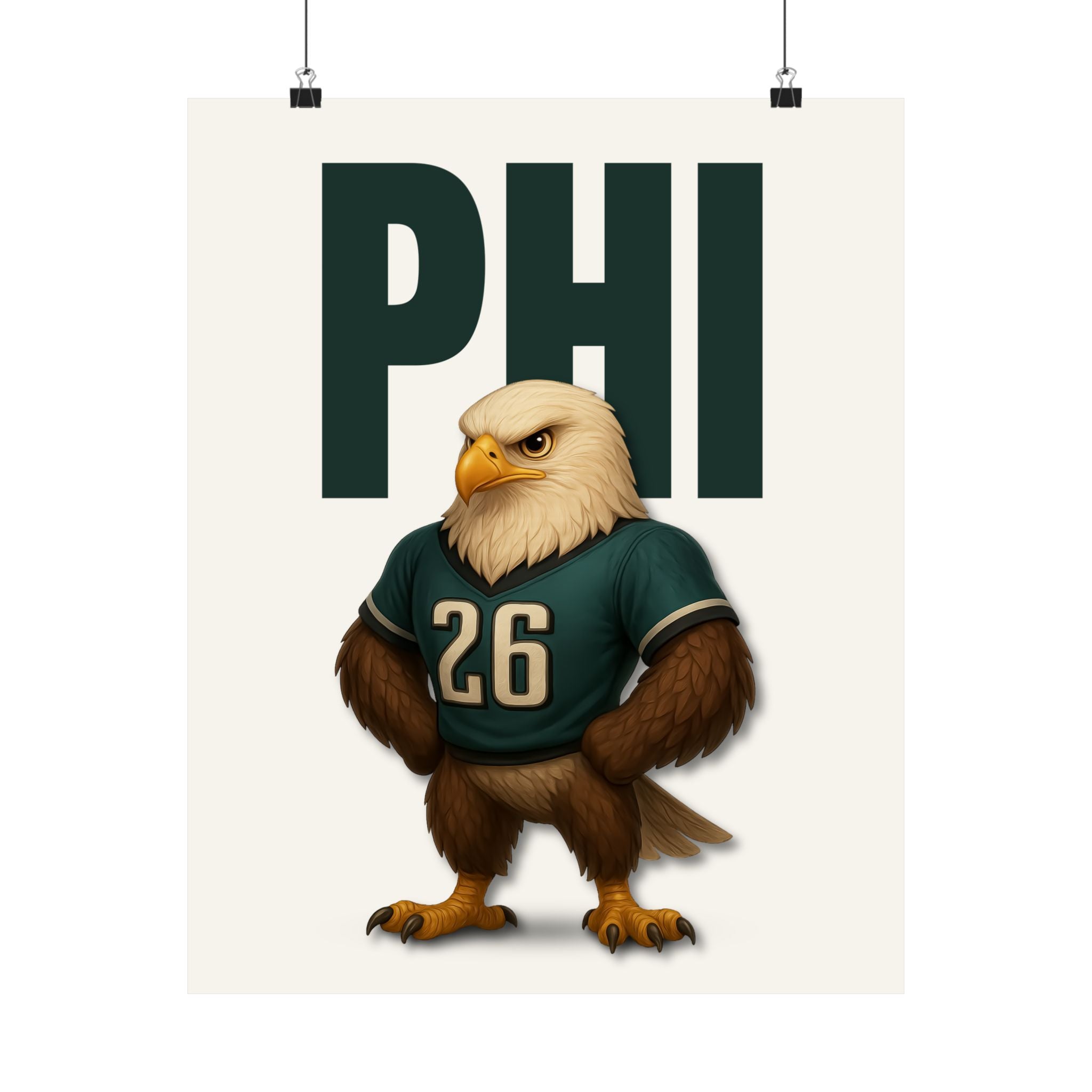 PHI Football Sports Wall Art (