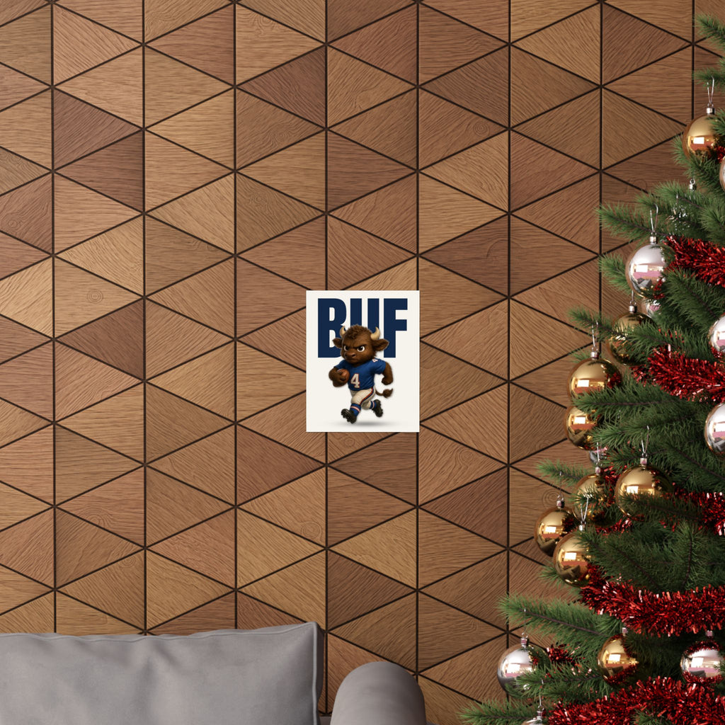 Buffalo Football Poster