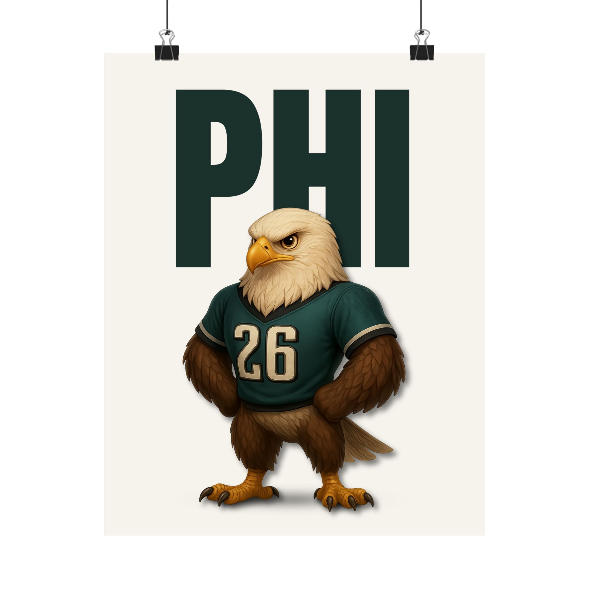 PHI Football Sports Wall Art (