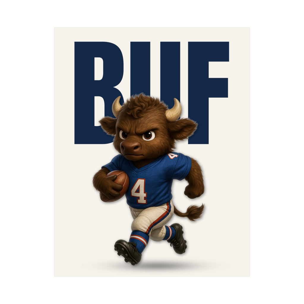 Buffalo Football Poster