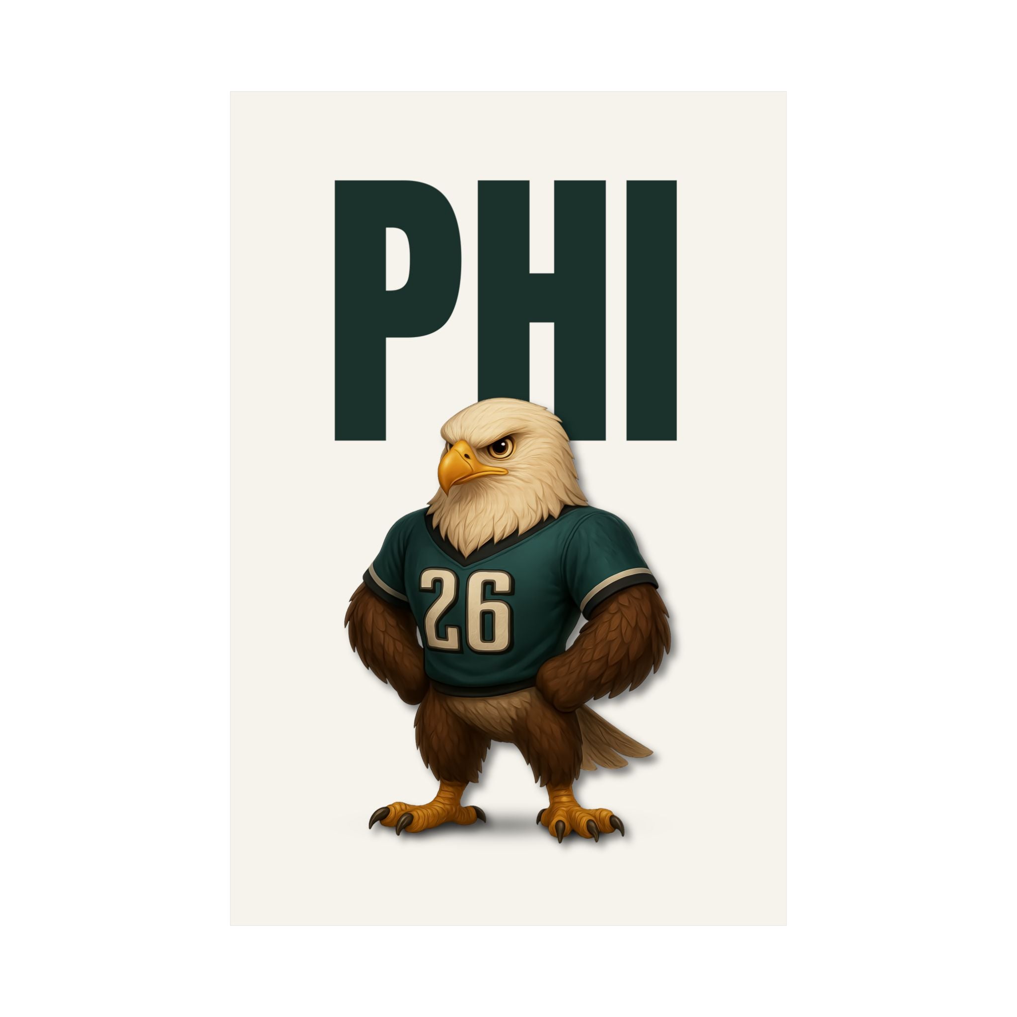 PHI Football Sports Wall Art (